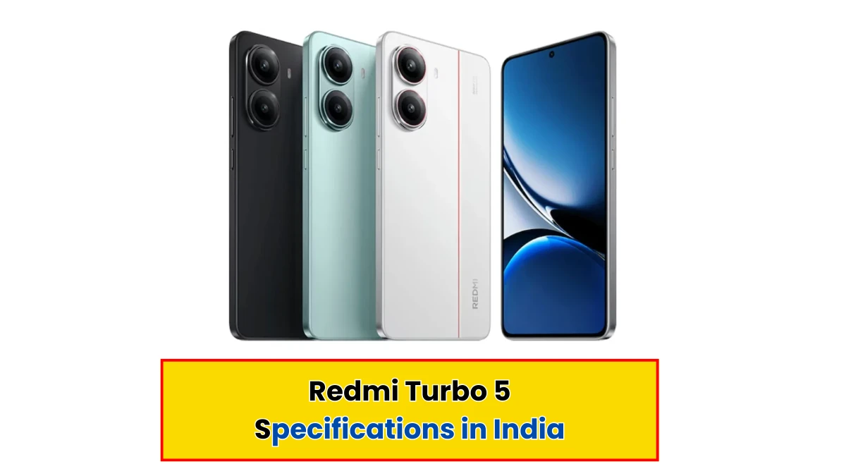 Redmi Turbo 5 Specifications in India