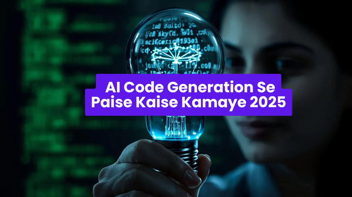 AI Code Generation Se Paise Kaise Kamaye 2025