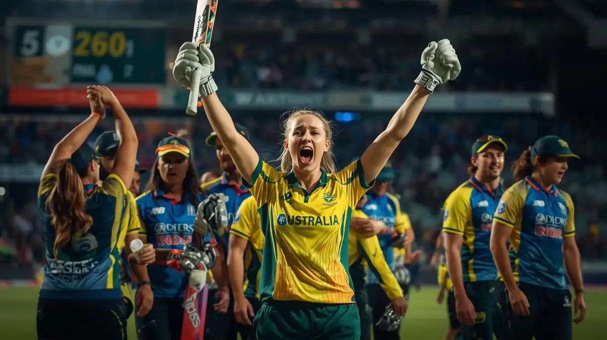 IND W vs AUS W World Cup 2025 Highlights