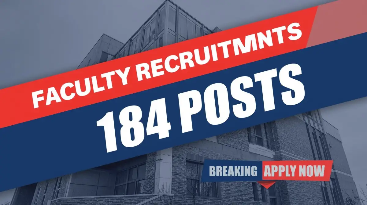 NSUT Faculty Recruitment 2025