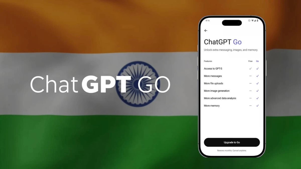 ChatGPT Go Free India