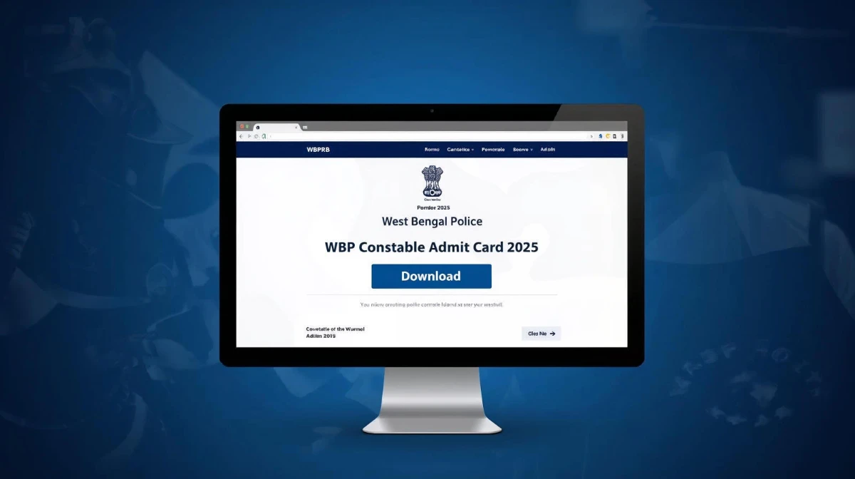WBP Admit Card Download 2025