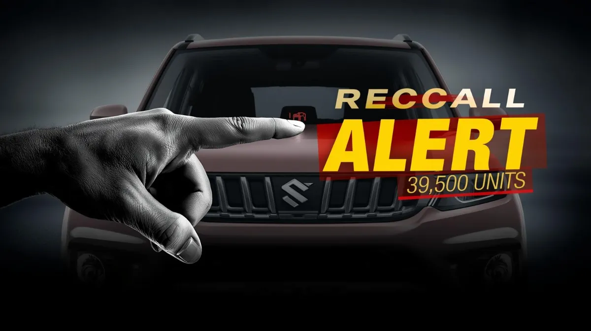 Maruti Suzuki Grand Vitara Recalled
