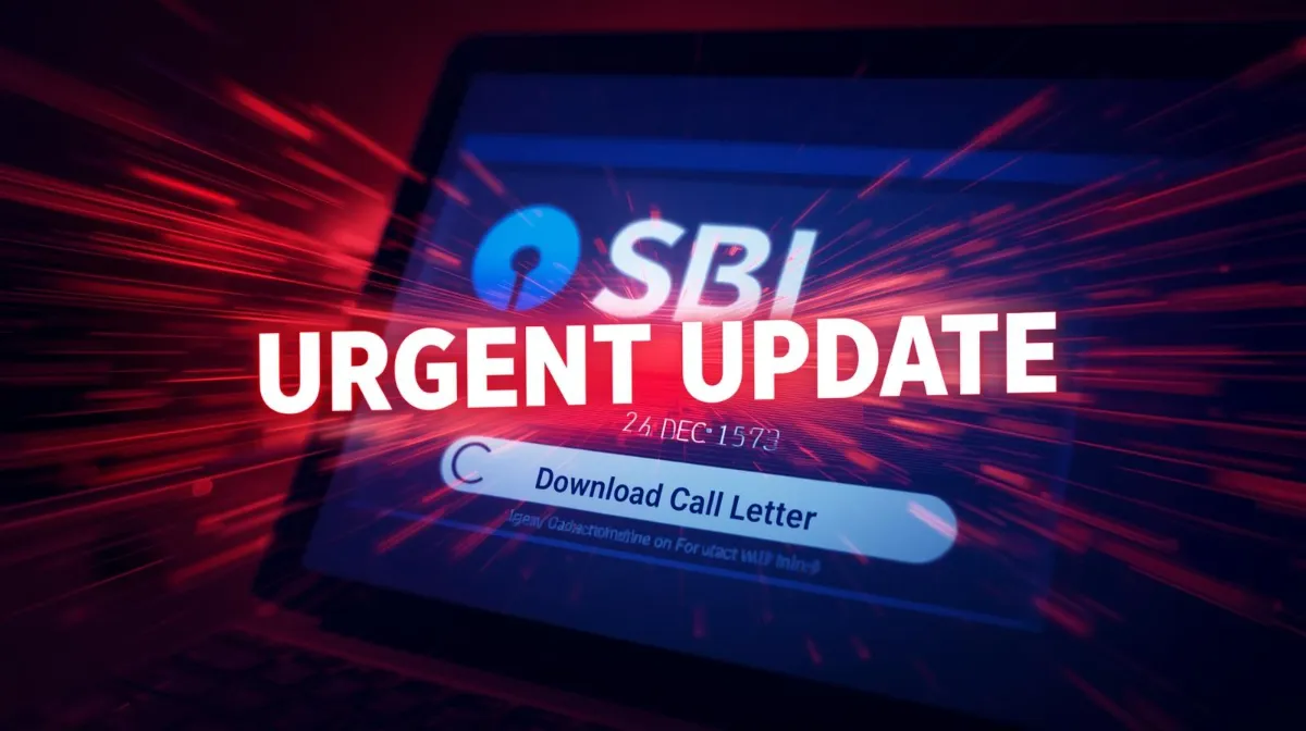 SBI Clerk Admit Card 2025