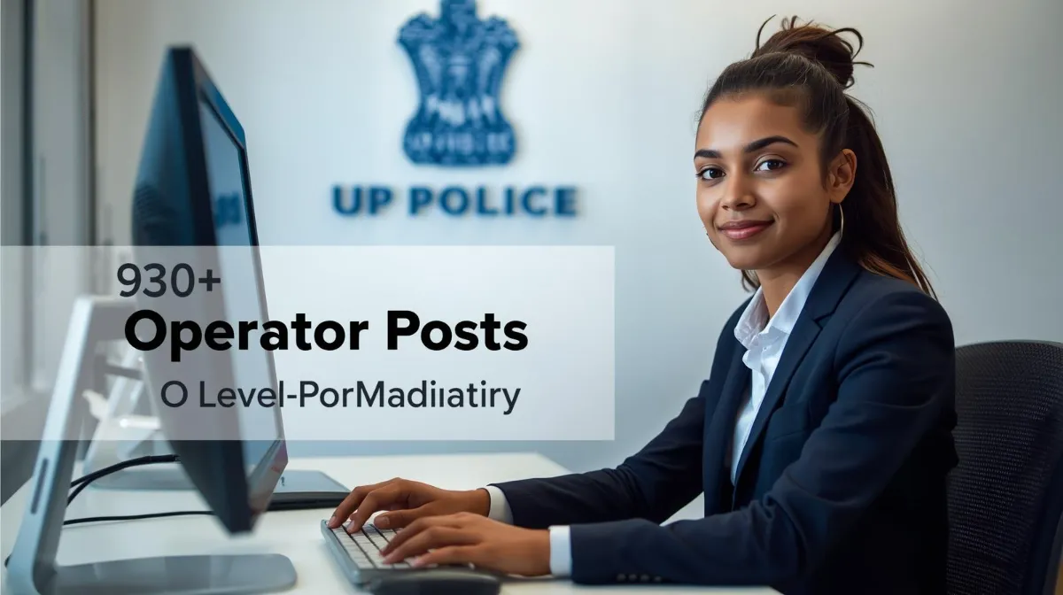 UP Police Computer Operator Recruitment