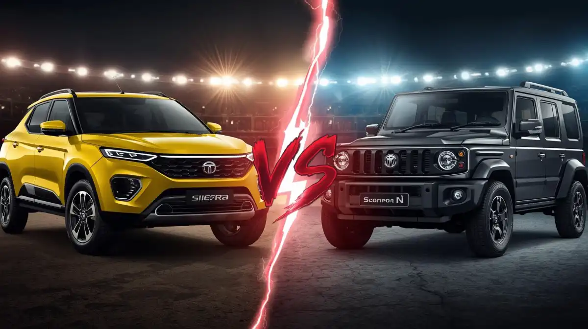 Tata Sierra vs Scorpio N