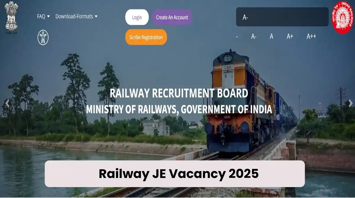 Railway JE Vacancy 2025