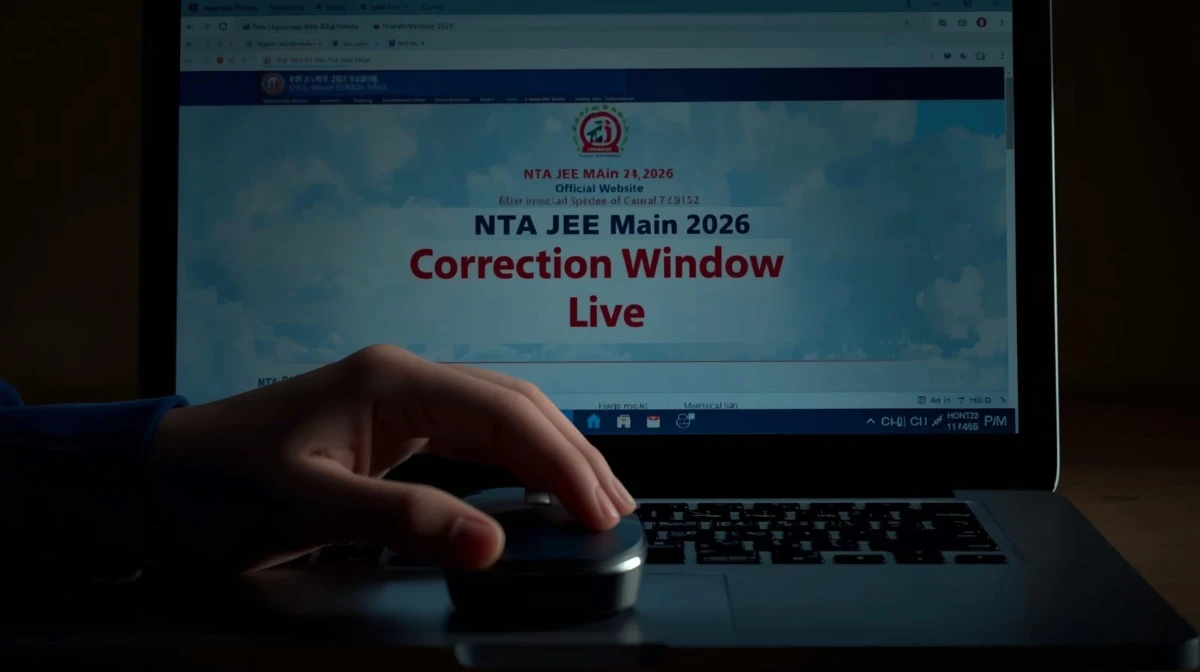 JEE Main 2026 Correction Window
