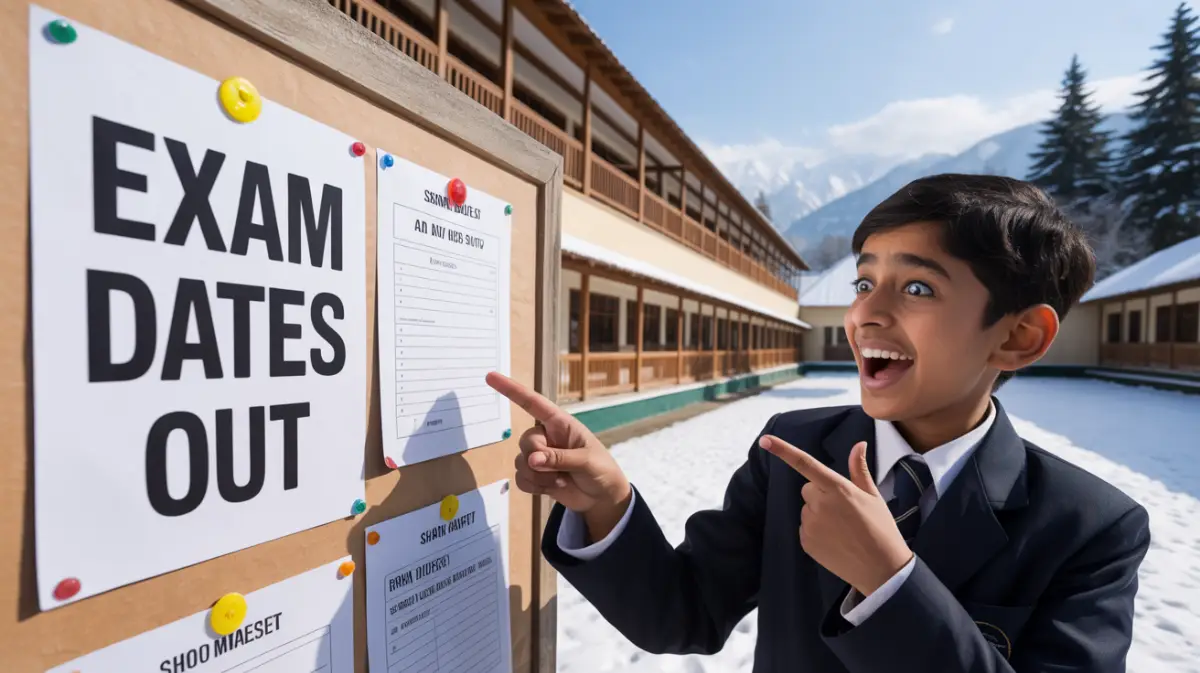 JKBOSE 11th Date Sheet 2026