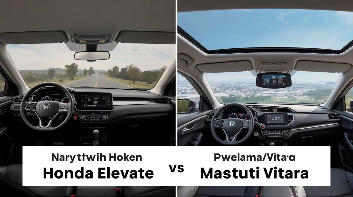 Honda Elevate vs Maruti Victoris Comparison