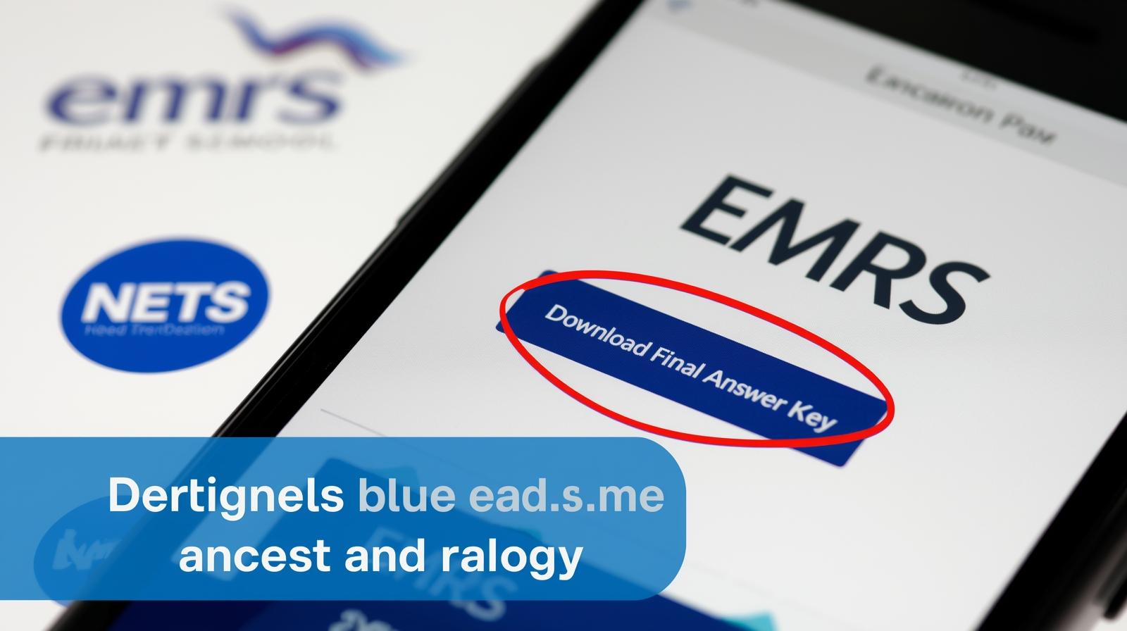 EMRS Final Answer Key 2026