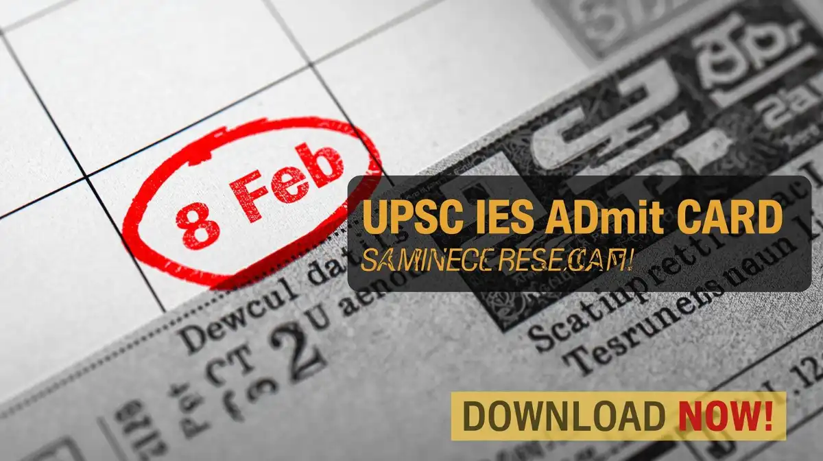 UPSC ESE Admit Card 2026